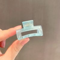 Korean Small Square Frosted Catch Clip Wholesale Nihaojewelry sku image 3