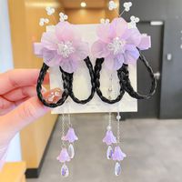 Retro Bell Pendant Wig Flower Tassel Children's Hairpin Wholesale Nihaojewelry sku image 20