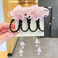 Retro Bell Pendant Wig Flower Tassel Children's Hairpin Wholesale Nihaojewelry sku image 3