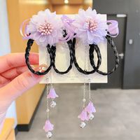 Retro Bell Pendant Wig Flower Tassel Children's Hairpin Wholesale Nihaojewelry sku image 9