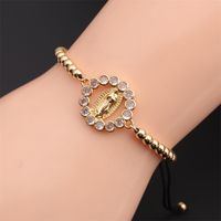 Simple New Copper-plated Real Gold Maria Bracelet Wholesale Nihaojewelry sku image 2