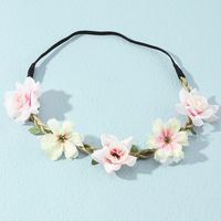 Cute Flower Wreath Headband Wholesale Nihaojewelry sku image 1