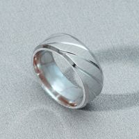Fashion White Stainless Steel Ring Wholesale Nihaojewelry main image 3