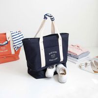 Simple Letter Printing Multifunctional Clothes Shoes Large-capacity Storage Bag Wholesale Nihaojewelry sku image 4