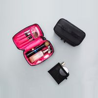 Solid Color Portable Stereo Desktop Cosmetic Bag Wholesale Nihaojewelry main image 3