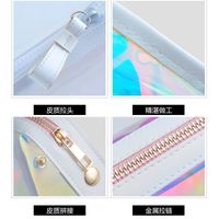 Fashion Fog Light Gradient Laser Letter Cosmetic Bag Wholesale Nihaojewelry main image 5