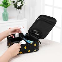 Waterproof Printing Three-dimensional Wash Cosmetic Bag Wholesale Nihaojewelry main image 1