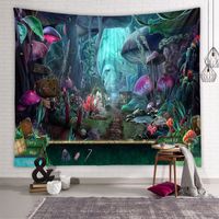 Vintage Scenery Painting Room Decoration Background Tapestry Wholesale Nihaojewelry main image 3
