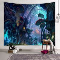 Vintage Scenery Painting Room Decoration Background Tapestry Wholesale Nihaojewelry main image 5