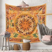 Bohemian Psychedelic Sun Flower Printing Background Cloth Tapestry Wholesale Nihaojewelry main image 3