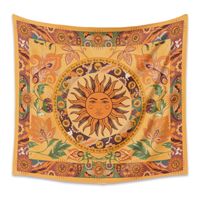 Bohemian Psychedelic Sun Flower Printing Background Cloth Tapestry Wholesale Nihaojewelry main image 6