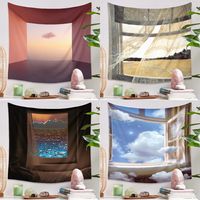 Fashion Window Scenery Painting Decoration Tapestry Wholesale Nihaojewelry main image 2