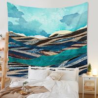 Bohemian Moon Mountain Painting Wall Cloth Decoration Tapestry Wholesale Nihaojewelry main image 1