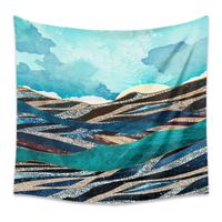 Bohemian Moon Mountain Painting Wall Cloth Decoration Tapestry Wholesale Nihaojewelry main image 6