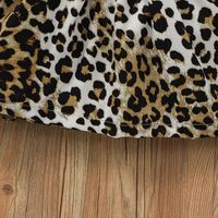 Leopard Print Long-sleeved Sweater Skirt Suit Wholesale Nihaojewelry main image 5