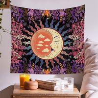 Bohemian Constellation Printing Wall Decoration Cloth Tapestry Wholesale Nihaojewelry main image 3