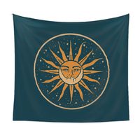 Bohemian Psychedelic Constellation Printing Background Hanging Cloth Tapestry Wholesale Nihaojewelry main image 6