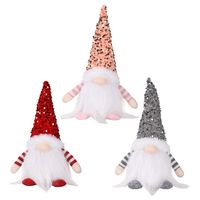Christmas Sequins With Lights Rudolph Doll Ornaments Wholesale Nihaojewelry main image 3