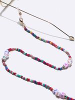 Fashion Letter Contrast Color Miyuki Beads Glasses Mask Chain Wholesale Nihaojewelry main image 3