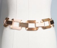 Fashion Geometric Interlocking Metal Chain Pendent Belt Wholesale Nihaojewelry main image 6
