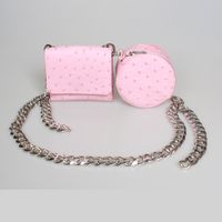 New Trendy Thin Chain Belt Twin Chest Bag Wholesale Nihaojewelry main image 3