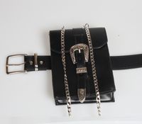 New Multi-function Carved Buckle Long Chain Waist Bag Wholesale Nihaojewelry main image 5