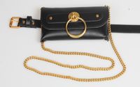 Fashion Metal Ring Buckle Chain Dual-use Waist Bag Wholesale Nihaojewelry main image 3