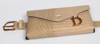 Fashion Snake Pattern Metal Letter Pendent Waist Bag Wholesale Nihaojewelry main image 6