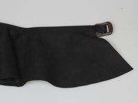Ultra-ancho Cintura Sello Exterior Pu Cuero Falda Decoración Mujer Versátil Cinturón Camisa Vestido Negro main image 3