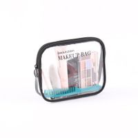 Simple Visual Transparent Cosmetic Bag Wholesale Nihaojewelry sku image 2