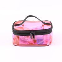 Simple Visual Transparent Cosmetic Bag Wholesale Nihaojewelry sku image 8