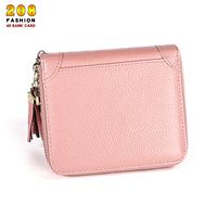 Anti-theft Swiping Portable Leather Card Bag Wholesale Nihaojewelry sku image 15