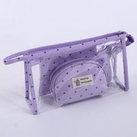 Bolsa De Cosméticos Con Estampado De Corona A La Moda, Conjunto De Tres Piezas, Venta Al Por Mayor, Nihaojewelry sku image 1