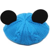 Mouse Ears Children's Knitted Woolen Hats sku image 2
