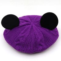 Mouse Ears Children's Knitted Woolen Hats sku image 4