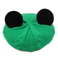 Mouse Ears Children's Knitted Woolen Hats sku image 6