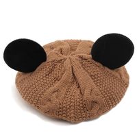 Mouse Ears Children's Knitted Woolen Hats sku image 7
