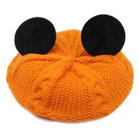 Mouse Ears Children's Knitted Woolen Hats sku image 8
