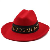 Cowboy Woolen Jazz Top Hat Wholesale Nihaojewelry sku image 9