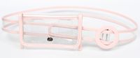 Fashion Plastic Contrast Color Transparent Belt Type Waist Bag Wholesale Nihaojewelry sku image 7