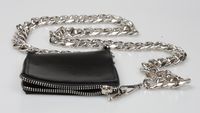 Thick Iron Chain Decorative Mini Pu Chest Bag Wholesale Nihaojewelry sku image 2
