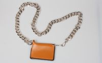 Thick Iron Chain Decorative Mini Pu Chest Bag Wholesale Nihaojewelry sku image 3