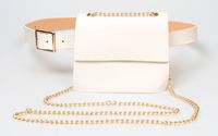 Fashion Decorative Long Chain Solid Color Small Waist Bag Wholesale Nihaojewelry sku image 3