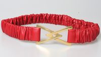 Fashion Solid Color Metal Triangle Arrow Hook Buckle Belt Wholesale Nihaojewelry sku image 1