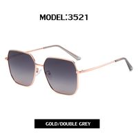 Sunglasses Women's 2022 New Polarized Sunglasses Women's Fashion Large Rim Sunglasses Trendy Outdoor Sunglasses sku image 1