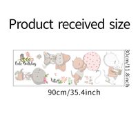 New Fx-d241 Cartoon Cute Kitty Children's Bedroom Hallway Wall Beautifying Decorative Wall Sticker Self-adhesive sku image 1