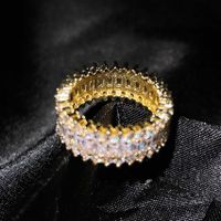 Ring Cross-border Sources Of Inlaid Zircon Ring Creative Fashion Foreign Trade Jewelry sku image 6
