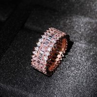 Ring Cross-border Sources Of Inlaid Zircon Ring Creative Fashion Foreign Trade Jewelry sku image 11