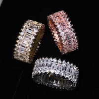 Ring Cross-border Sources Of Inlaid Zircon Ring Creative Fashion Foreign Trade Jewelry main image 3