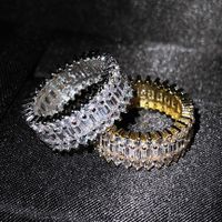 Ring Cross-border Sources Of Inlaid Zircon Ring Creative Fashion Foreign Trade Jewelry main image 5